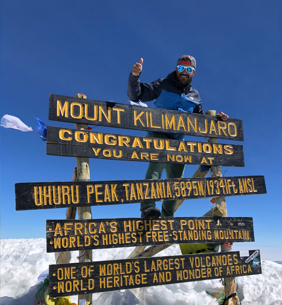Mount Kilimanjaro, Top of Africa - highest point of Africa